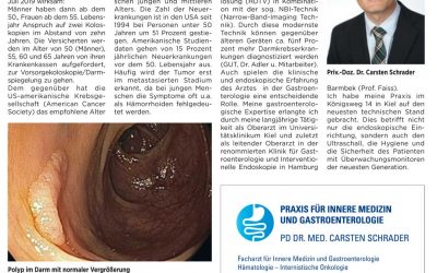 Artikel in der Sonderbeilage „Gesundheitswesen“ der Kieler Nachrichten am 29.03.2019